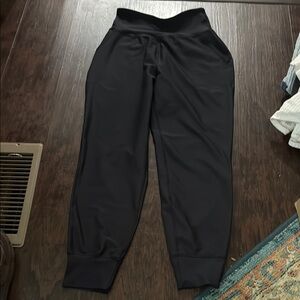 Old Navy Black Joggers with Relaxed Fit and Tapered Ankles